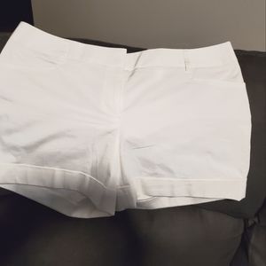 Express white shorts size 10